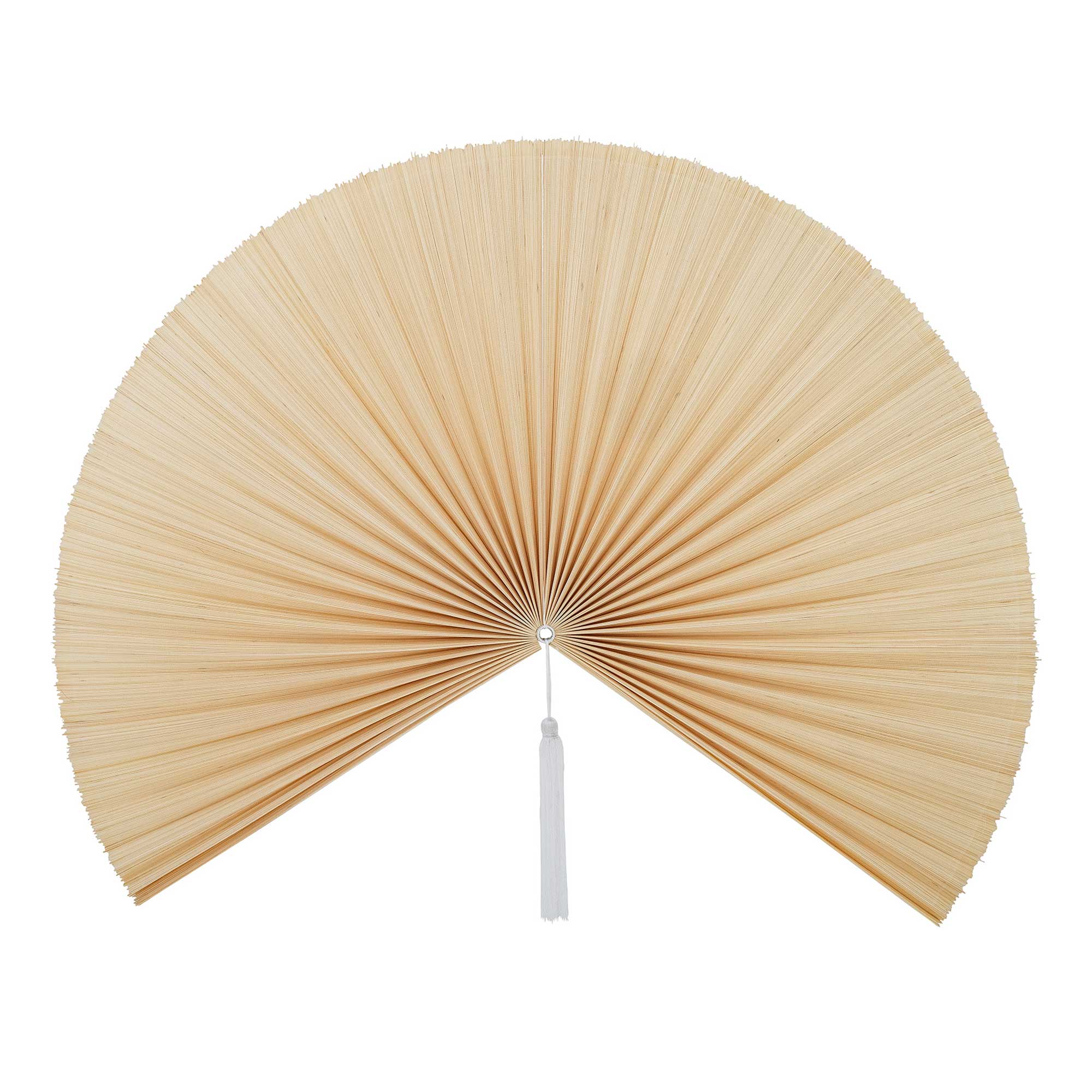 Accessories Large Natural Wall Fan Decoration, - Barker & Stonehouse