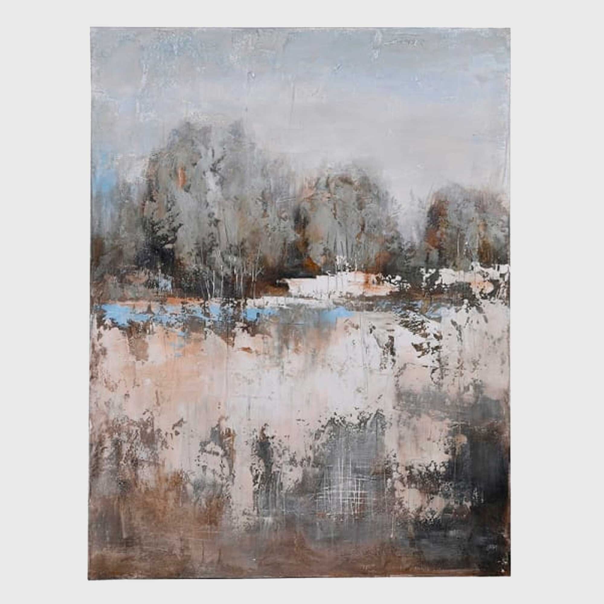 Flowing River Canvas Print, Square | Barker & Stonehouse