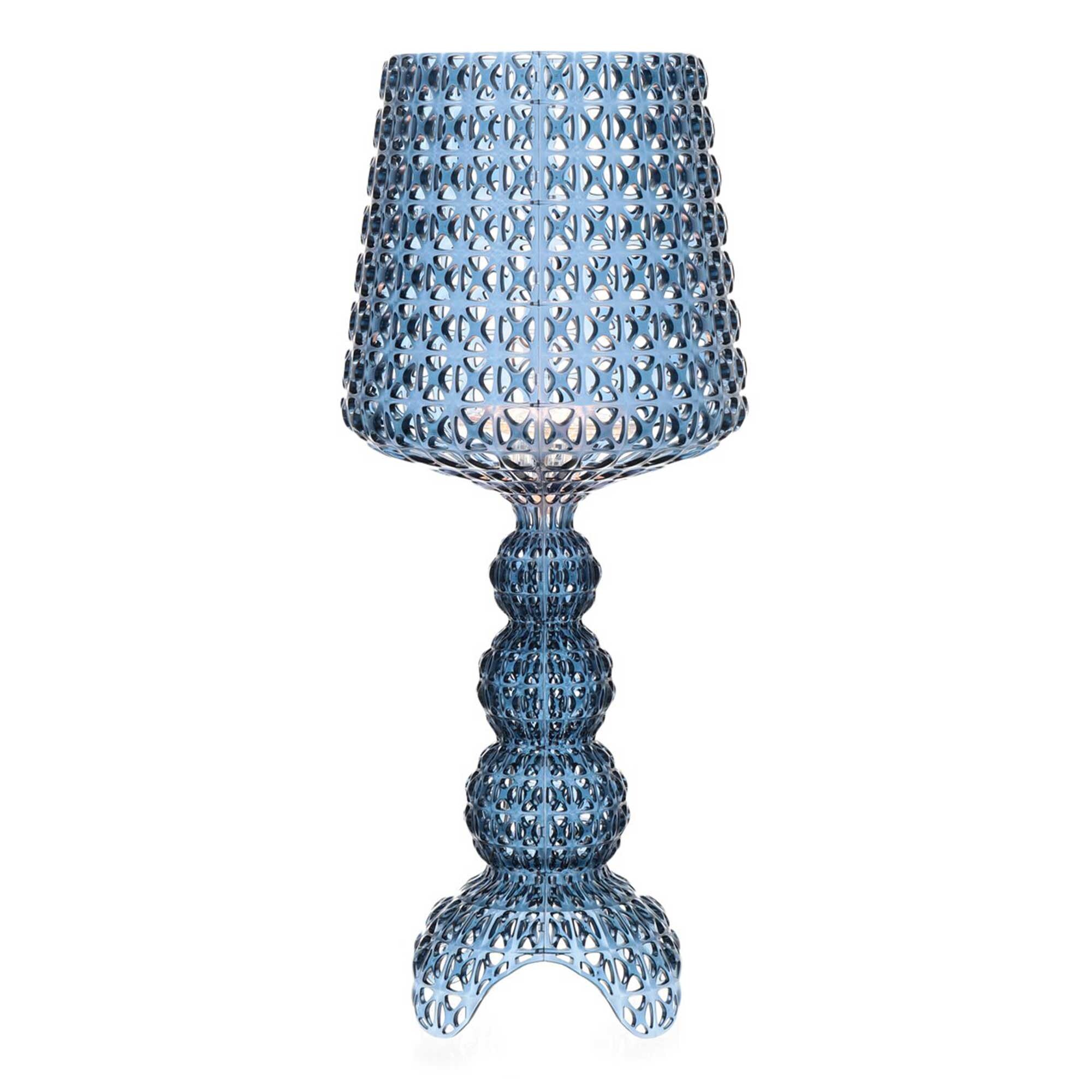 Kartell Mini Kabuki Table Lamp 30x70 Light Blue | Barker & Stonehouse