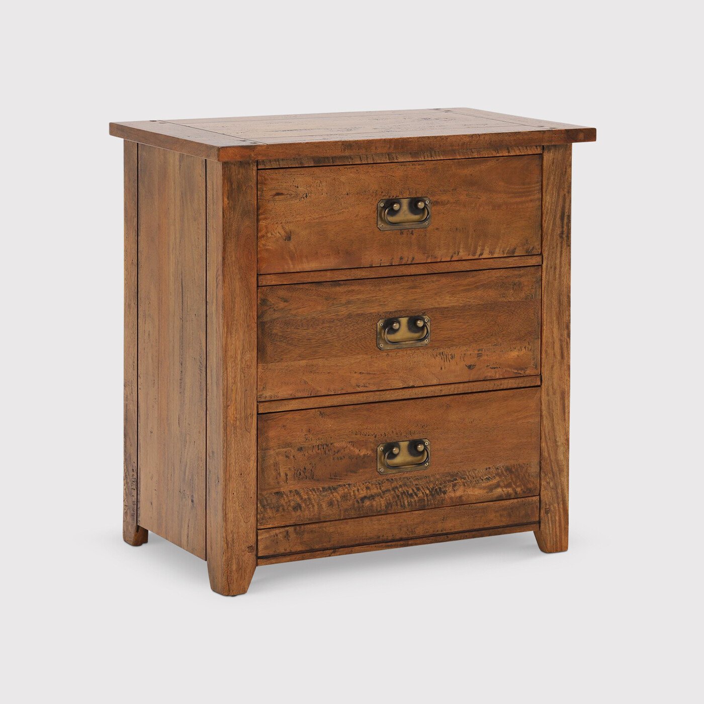 New Frontier 3 Drawer Chest, Mango Wood | Barker & Stonehouse