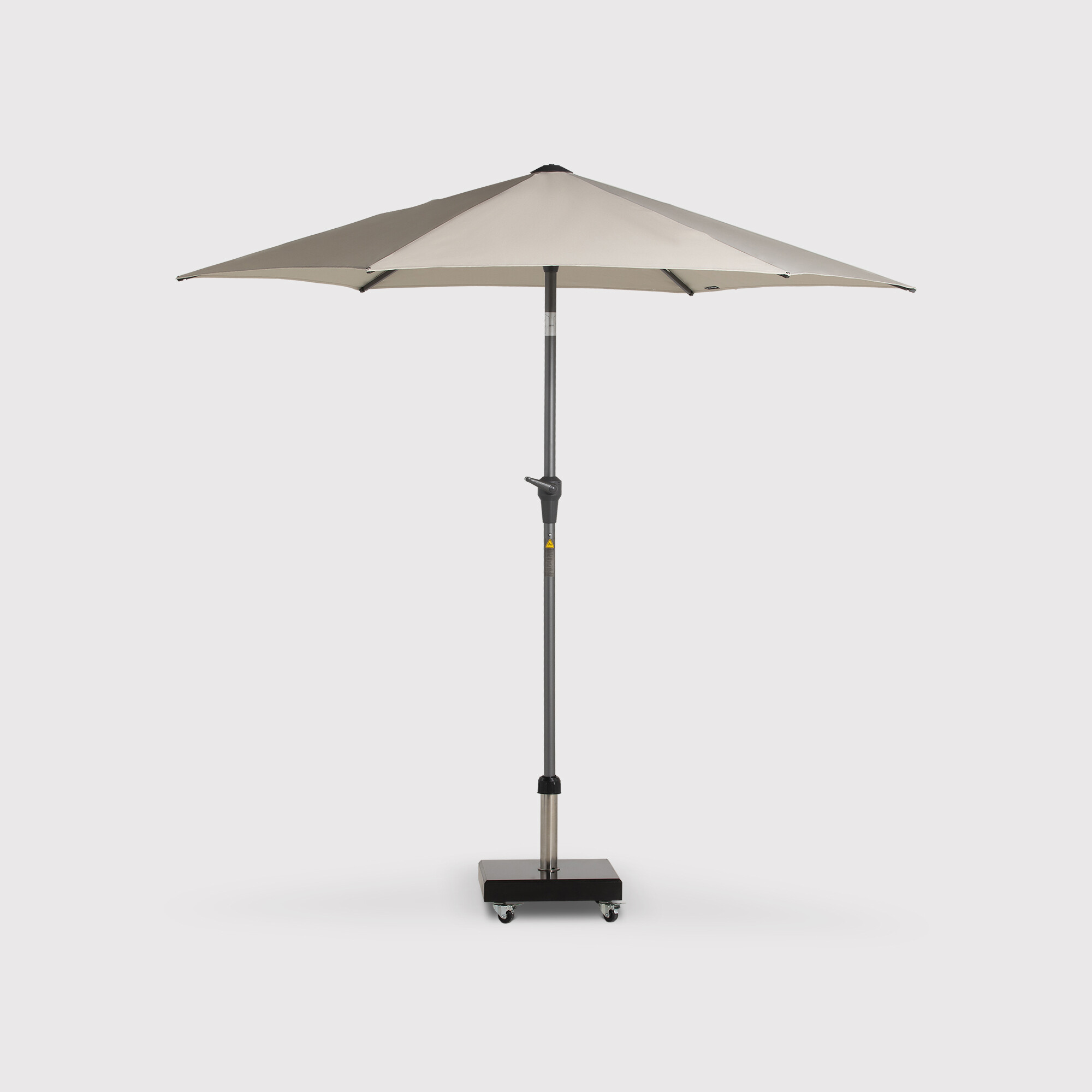 Parasol Garden 2.5M Champagne Parasol Set, - Barker & Stonehouse