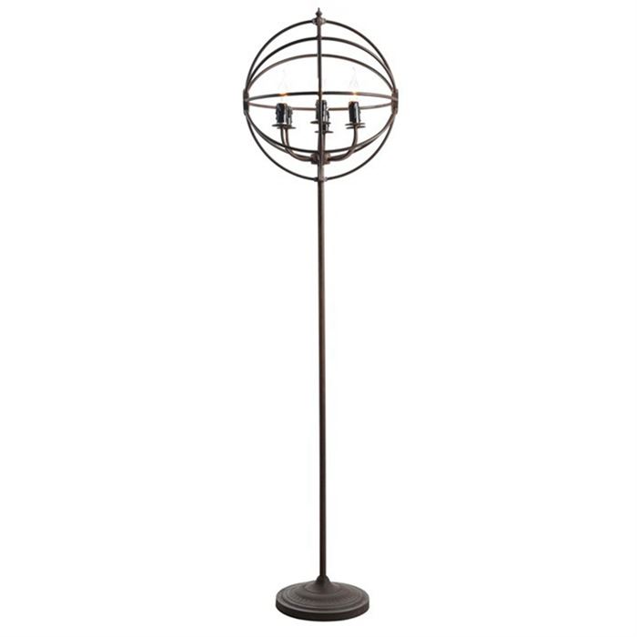 Photo of Timothy oulton gyro floor lamp in brown