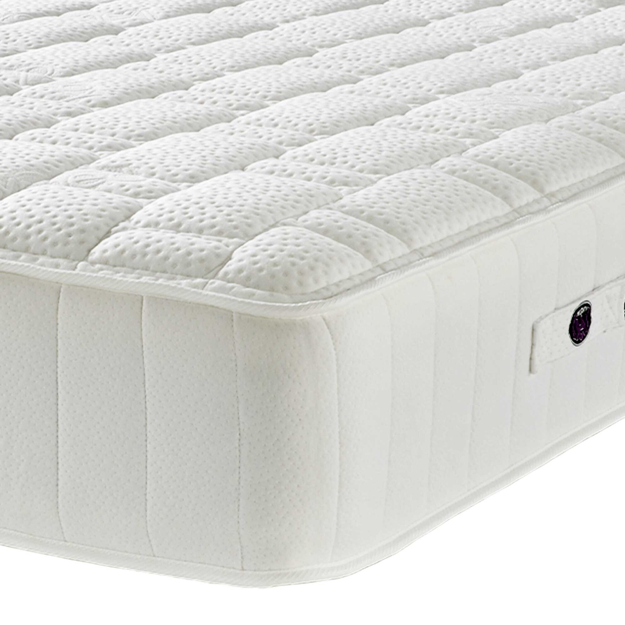 Vitality 150cm King Size Mattress, White | Barker & Stonehouse