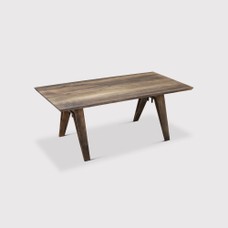 Pure Furniture Tiros Oak Wood 200cm Dining Table, Seats 6-8, Oak 